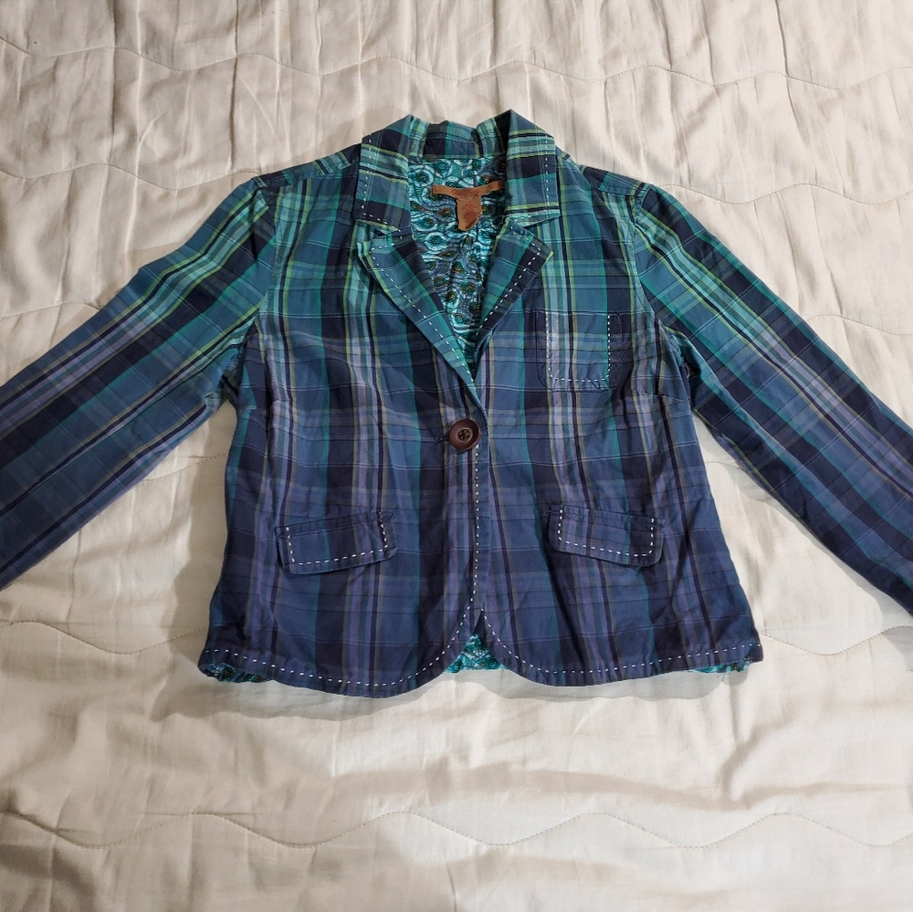 🌻Old Navy Plaid Blazer